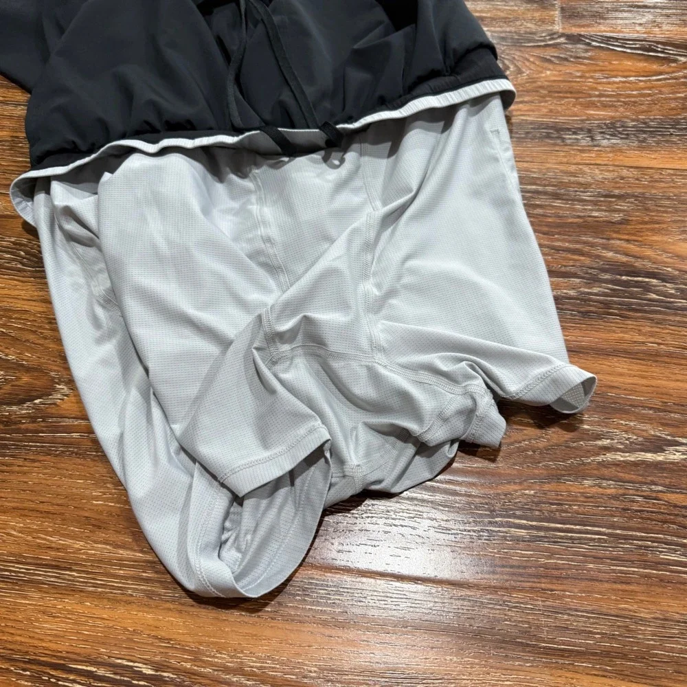 Fabletics XL Athletic Shorts Mens Black Lined Training Running Gym 7in Inseam